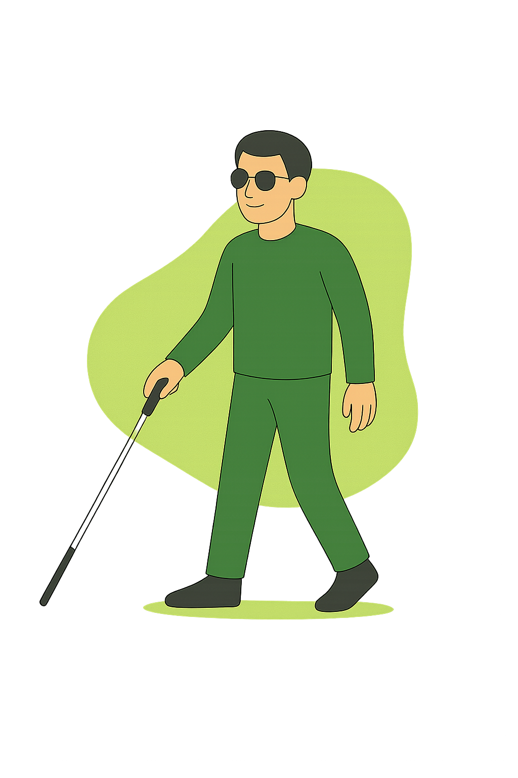 Pessoa com deficiência visual