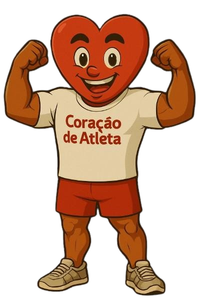 Mascote Coração de Atleta