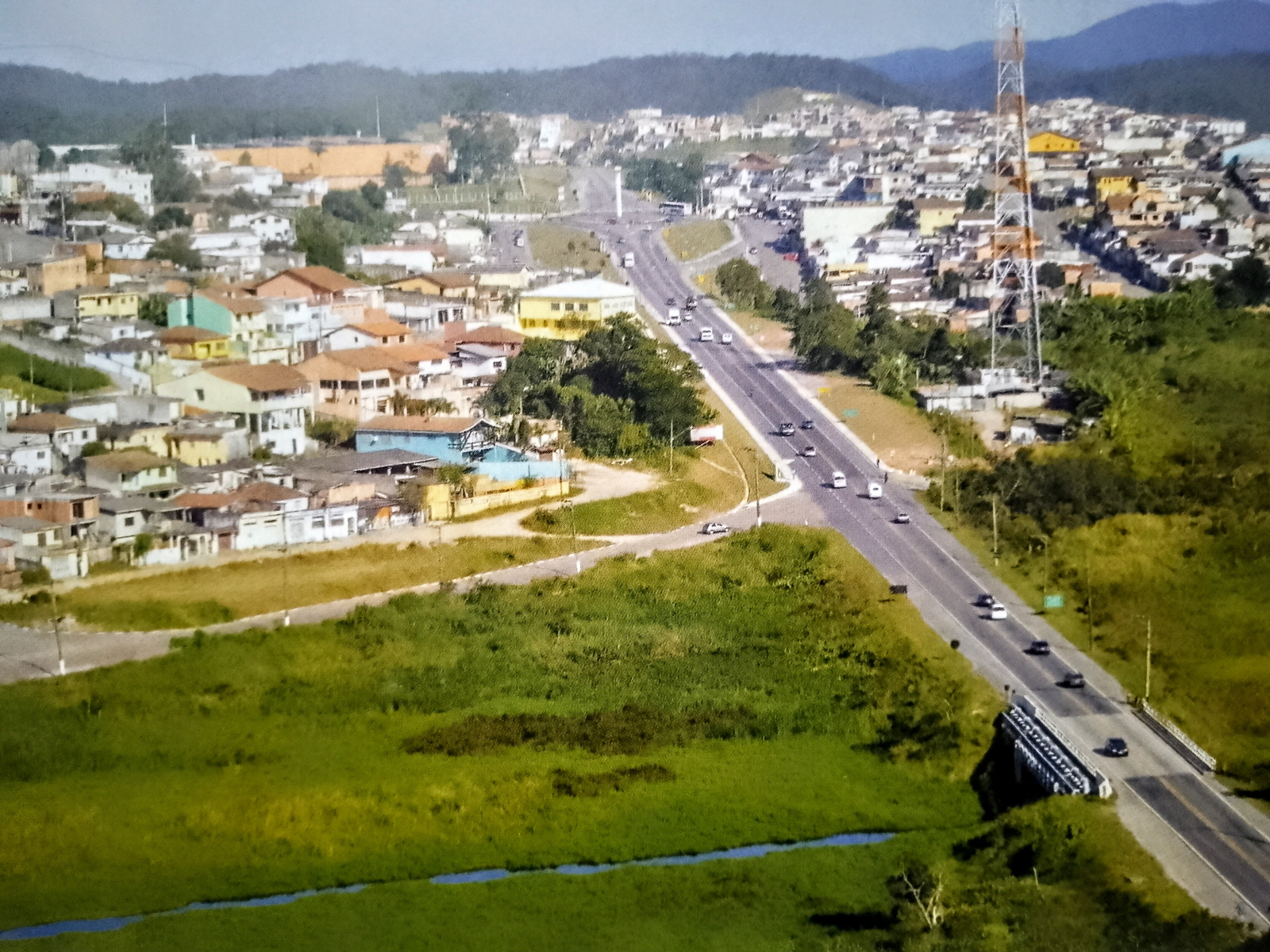 Vista aérea de Rio Grande da Serra